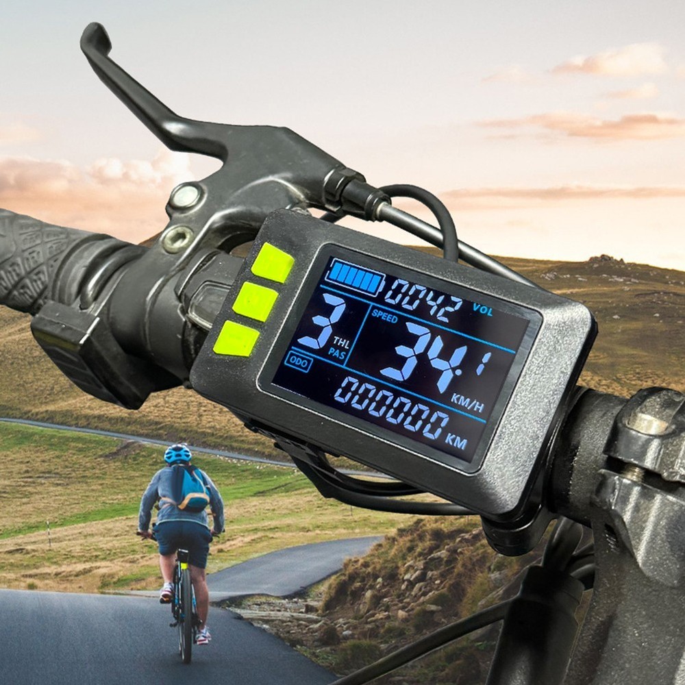 High Performance Electric Bicycle Color Screen Meter with Clear Data Output