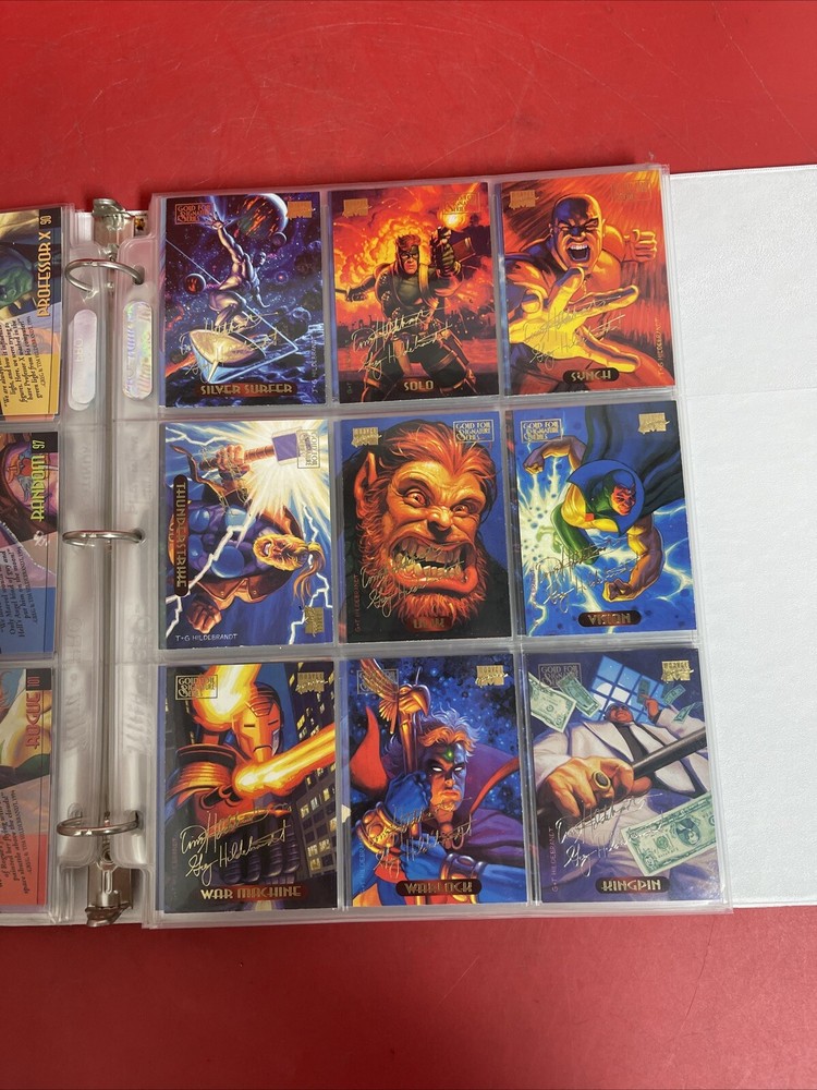 1994 Marvel Masterpiece SP ED Lot 232 Card