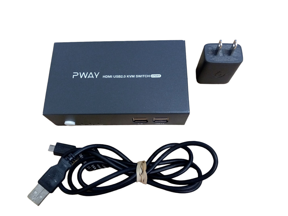 PWAY PW-S7201H2 HDMI USB2.0 KVM Switch HDMI