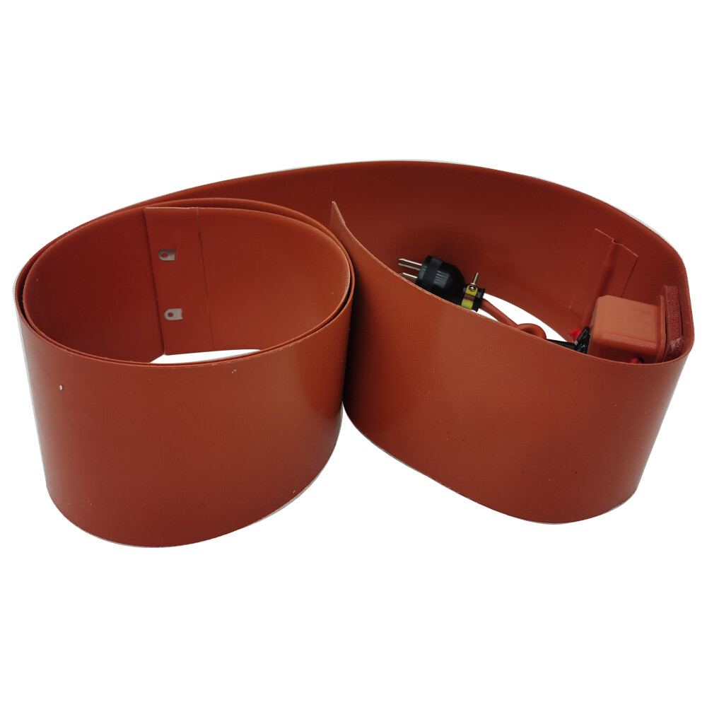 53 Gal/200L 110V Temperature Control Oil Drum Heater Thick 102*1778*1.8mm 750W