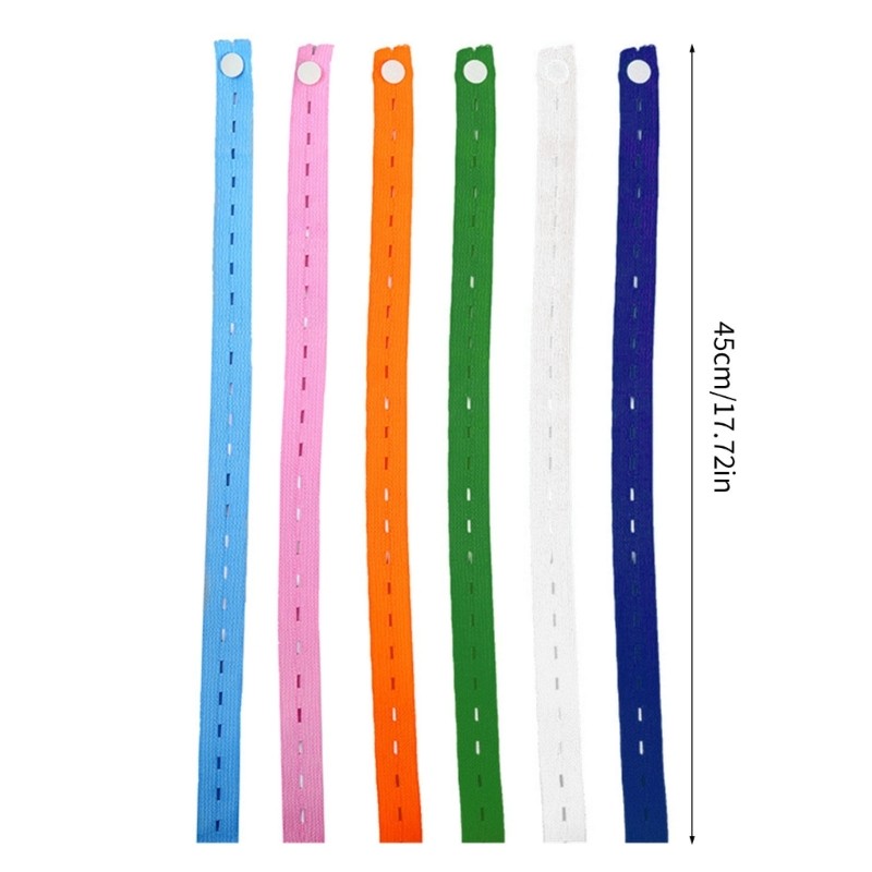 30 Pieces Multicolors Elastic Bands Home Storage Solution for Bedding Linens