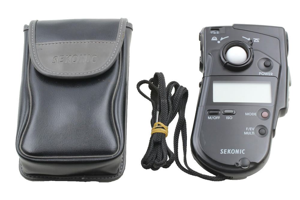 [ MINT in Case ] Sekonic L-408 Multi Master Ambient Flash Light Meter From JAPAN