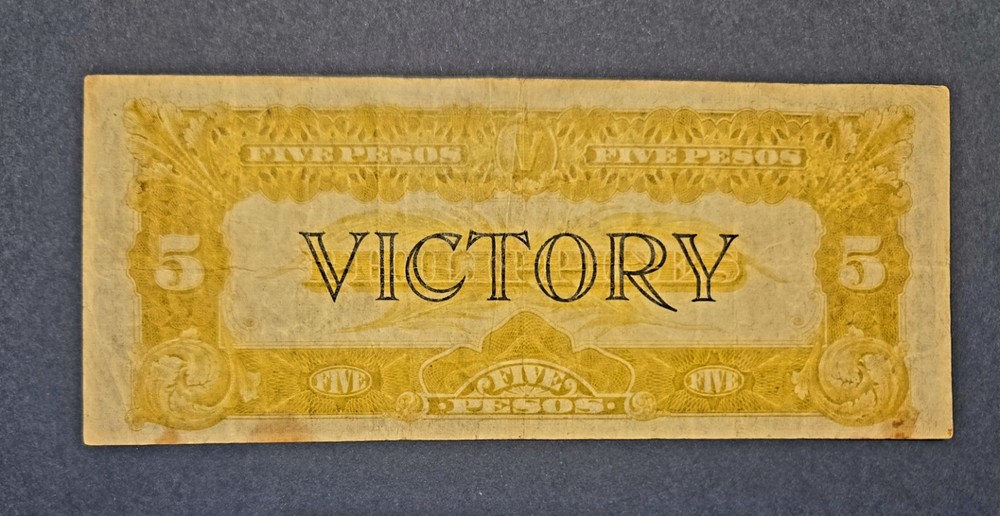 Philippines 5 Pesos 1922 Treasury Note