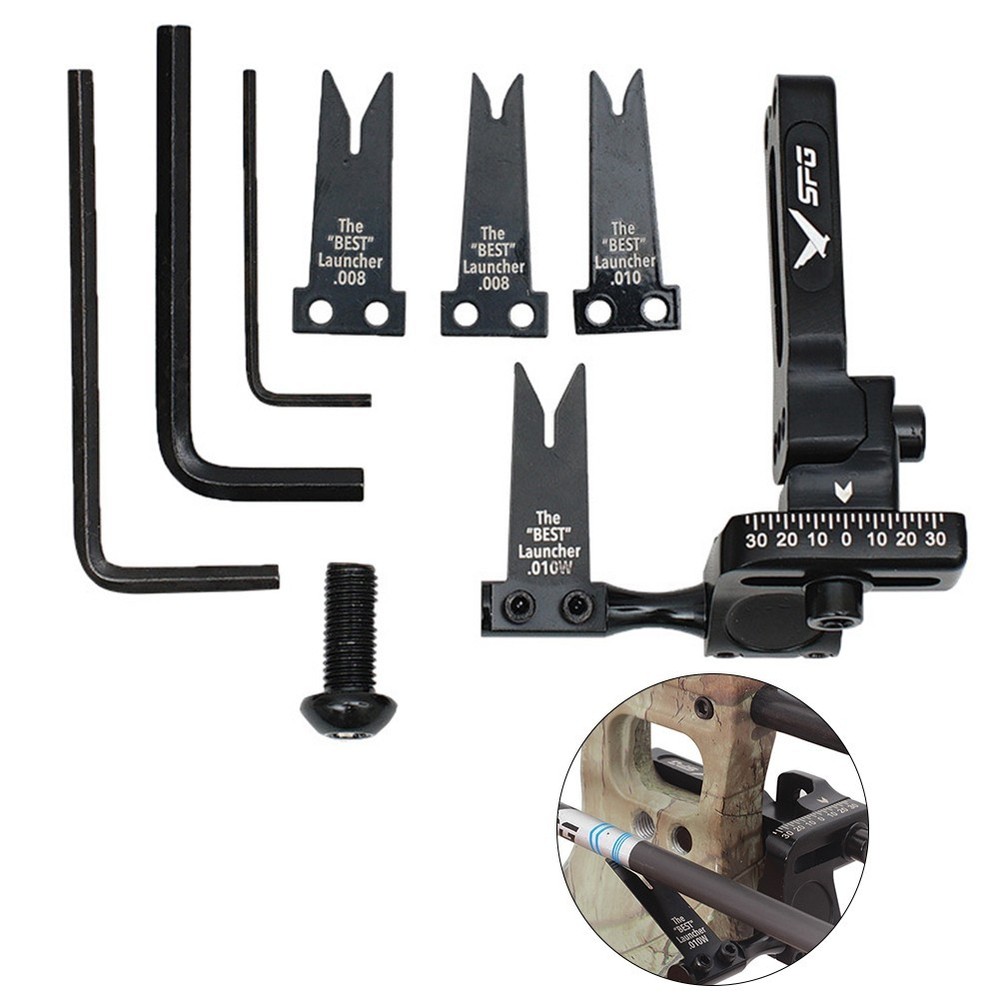 Premium steel arrow rest with easy installation and versatile adjustability