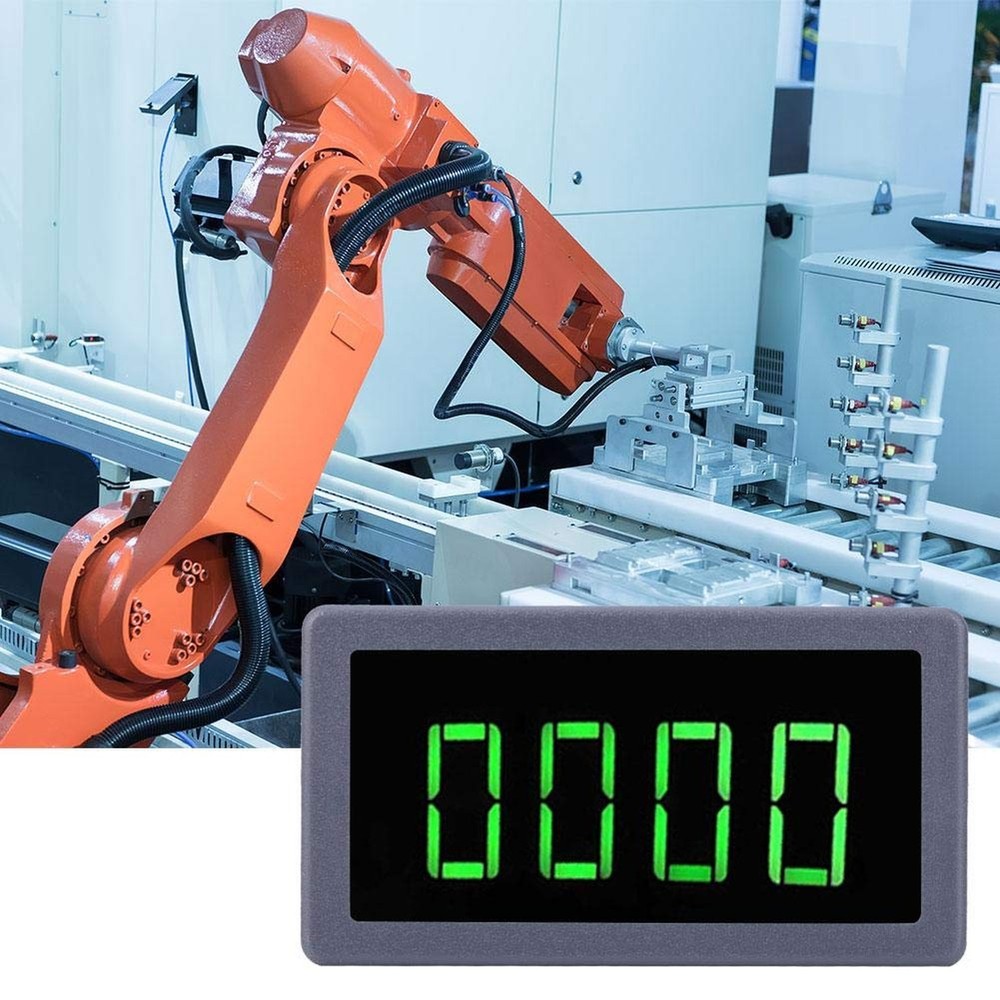 Digital LED Tachometer RPM Speed Meter with Inductive Proximity Switch Sensor...