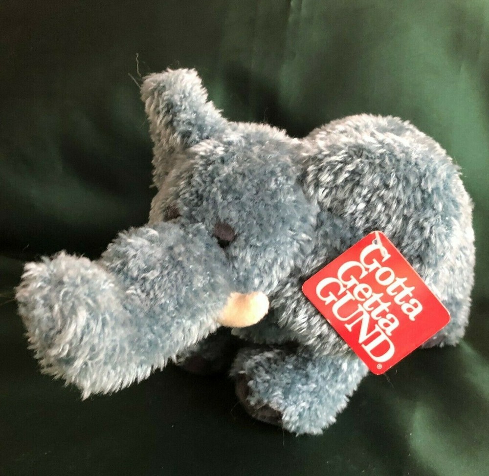 GUND  - 11" PLUSH ELEPHANT - TOOTER