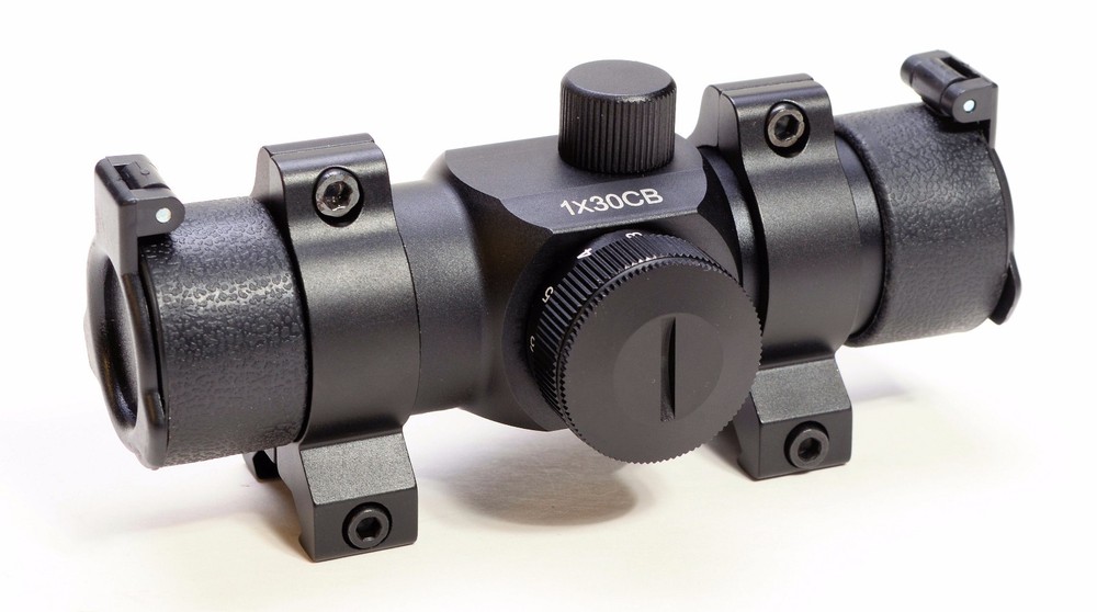 Hammers reflex 3 dot crossbow red dot sight 1X30CB with weaver style scope rings