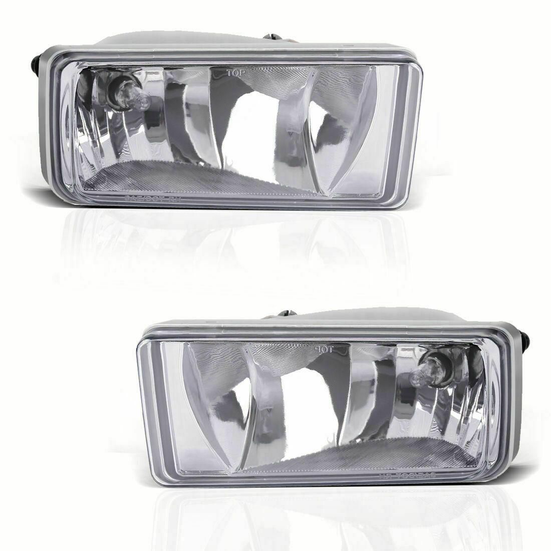 Fit For 2007-2015 Chevy Silverado 1500 2500 Front Bumper Pair Fog Lights Lamps