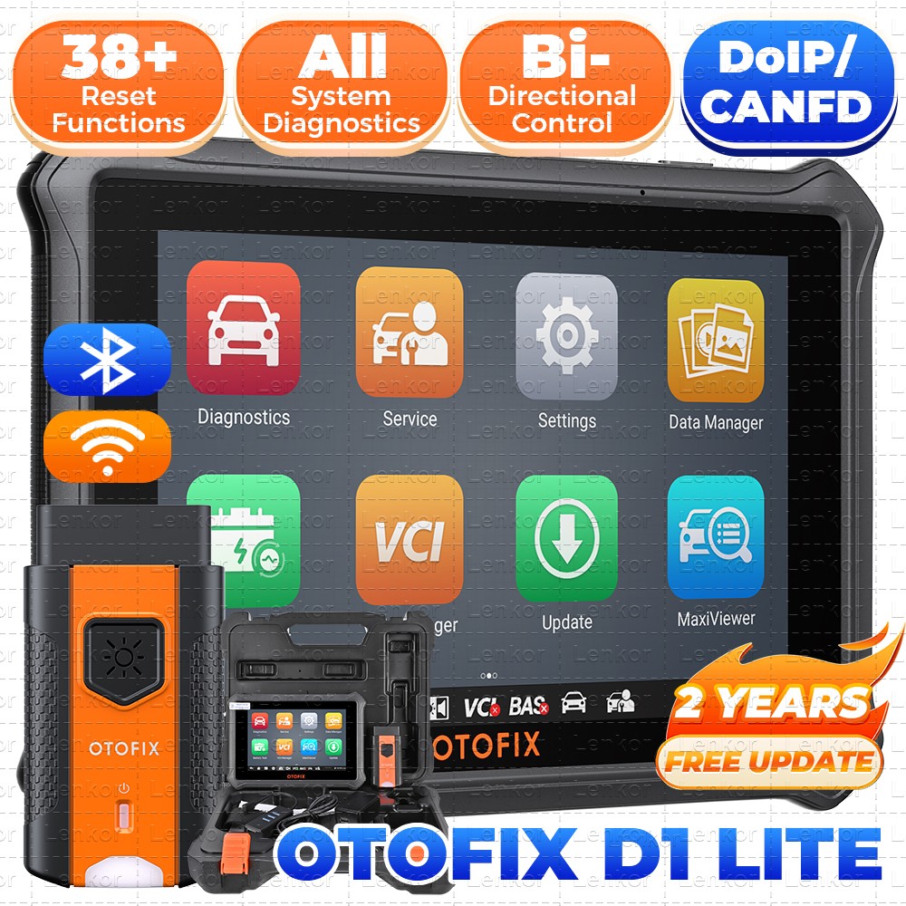 2025 OTOFIX D1 Lite Car Bidirectional Scanner Full System Diagnostic Coding Tool