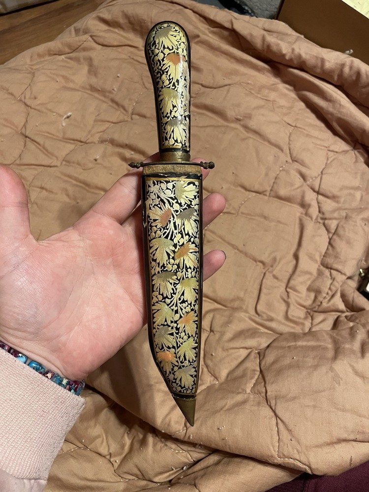 Vintage Dagger Knife with scabbard