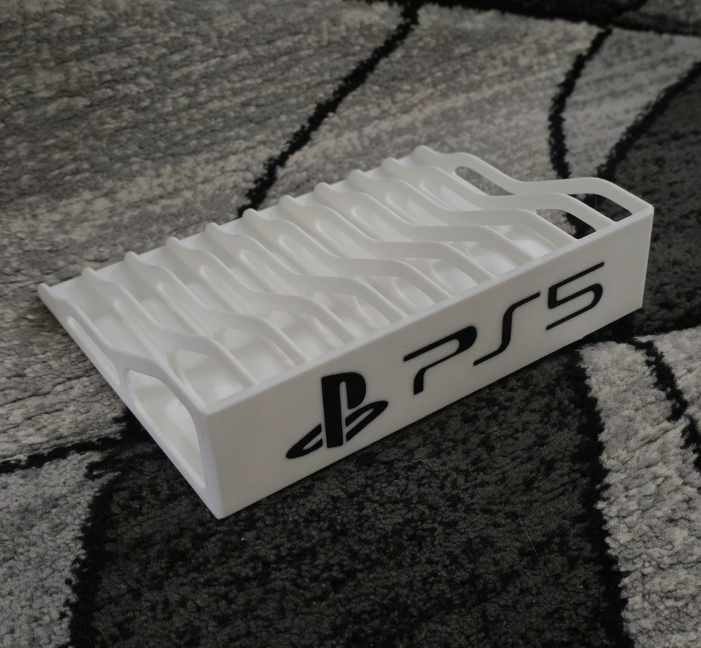 Playstation 5 Game Stand 3D Printed