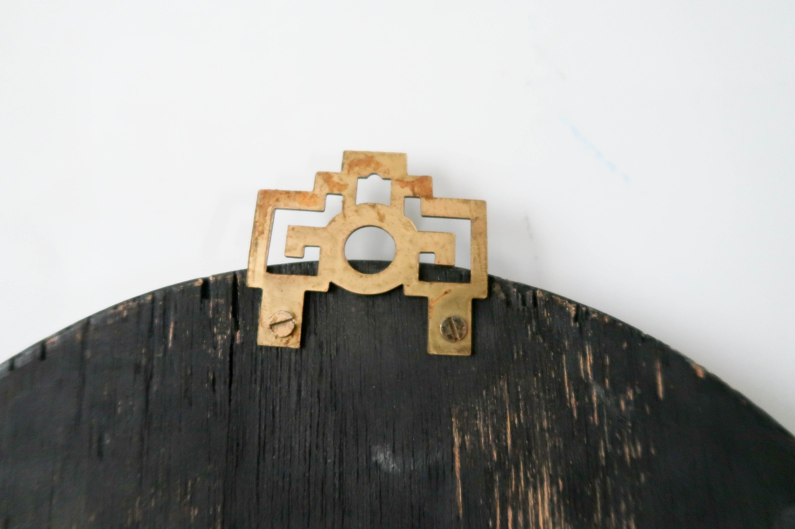 Set of 2 Asian Black Lacquer Mother of Pearl Wall Panels Art Geisha Women 36"