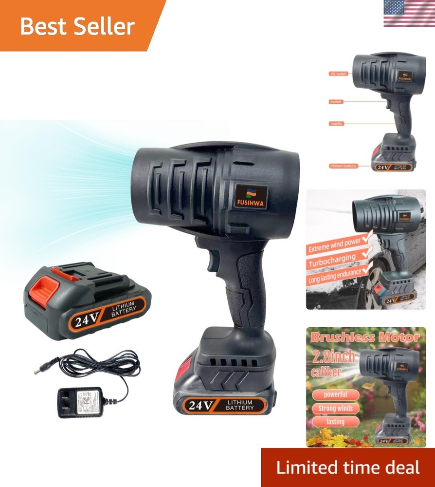 Battery-Powered Leaf Blower - 200 MPH, Perfect for Efficient Yard Work