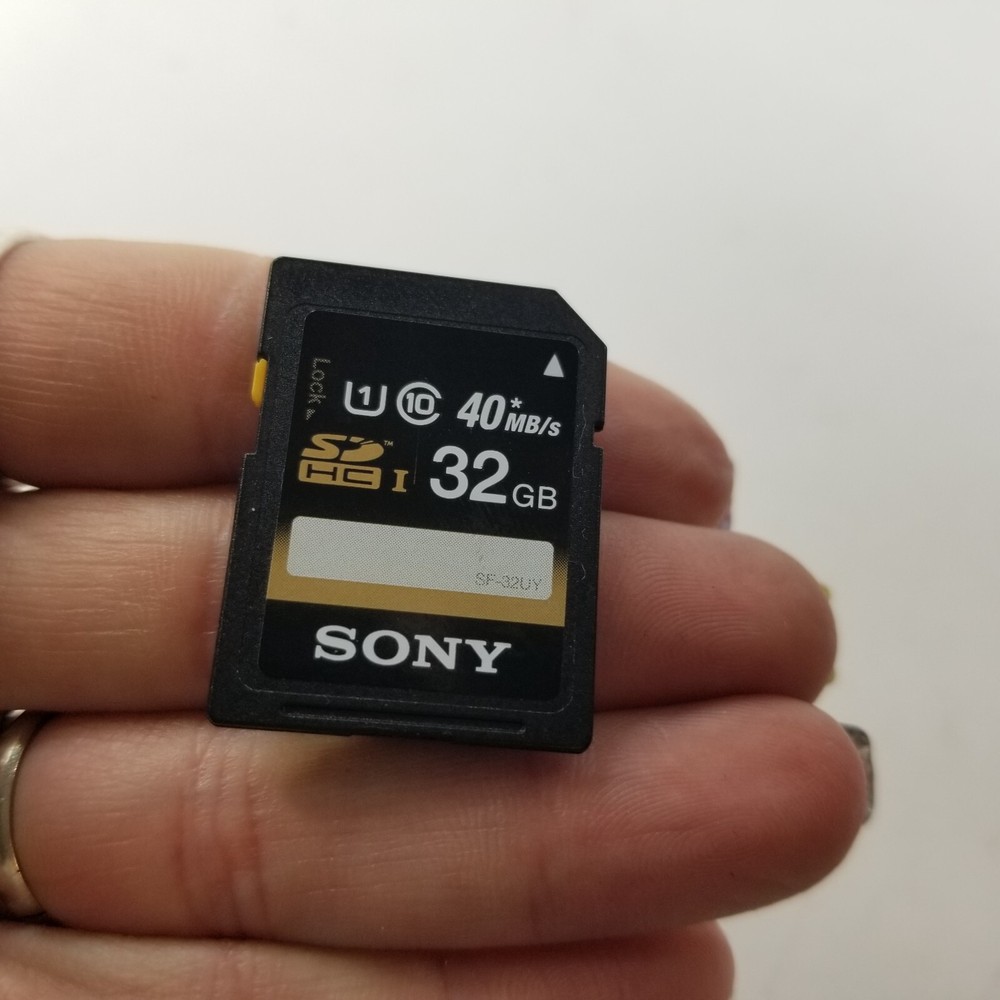 Sony 32GB SDHC Class 10 40MB/s SD Card