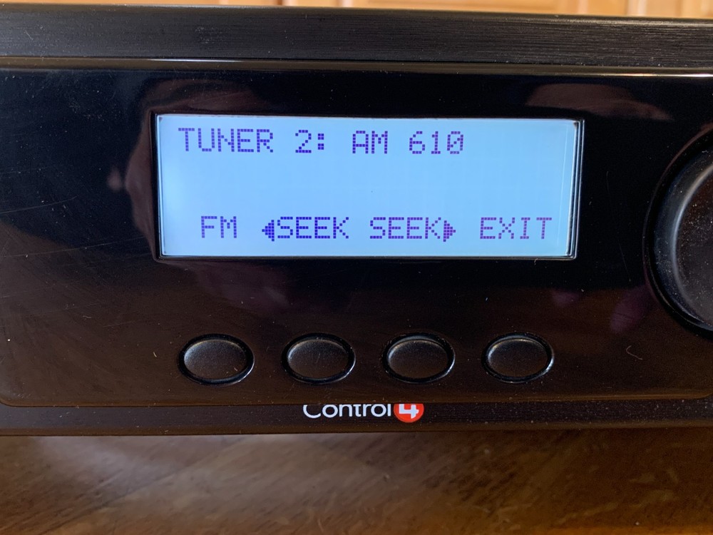 Control4 AVM-TUN1-B Multi-Tuner Audio Matrix Tuner Tested Power On Clean