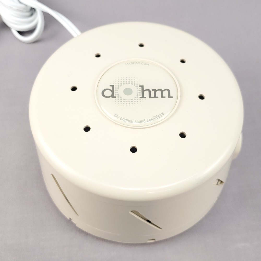DOHM Model NSF Classic Natural White Noise Sound Machine Sleep Two Speed TESTED