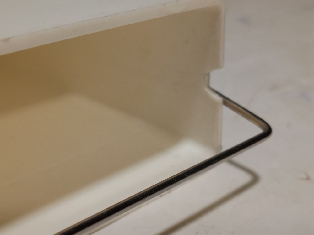 Unbranded Laboratory Microscope Slide Stainer Rack and Jar, As Shown