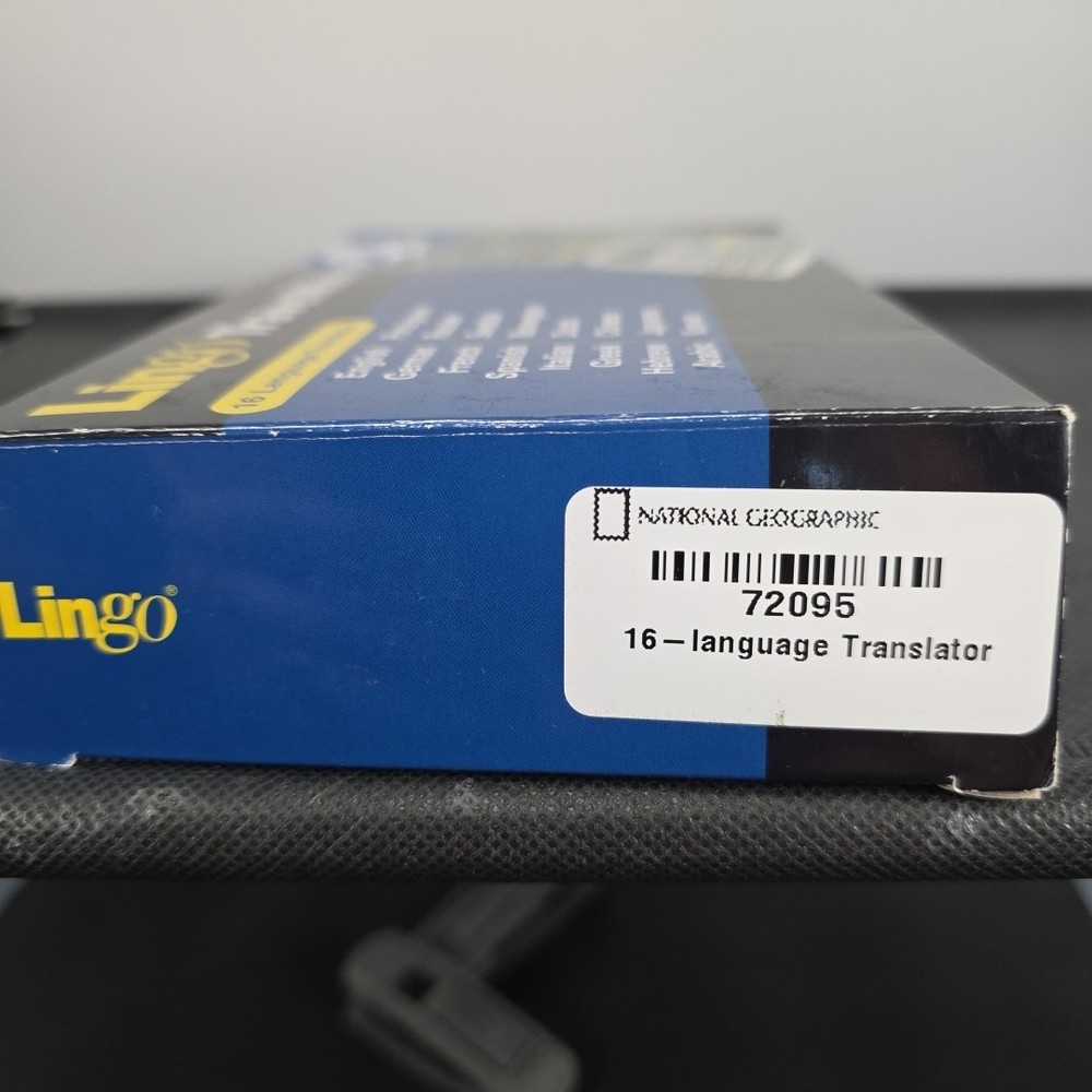 Lingo Travel Mate TR-1650 Multilingual Electronic Translator