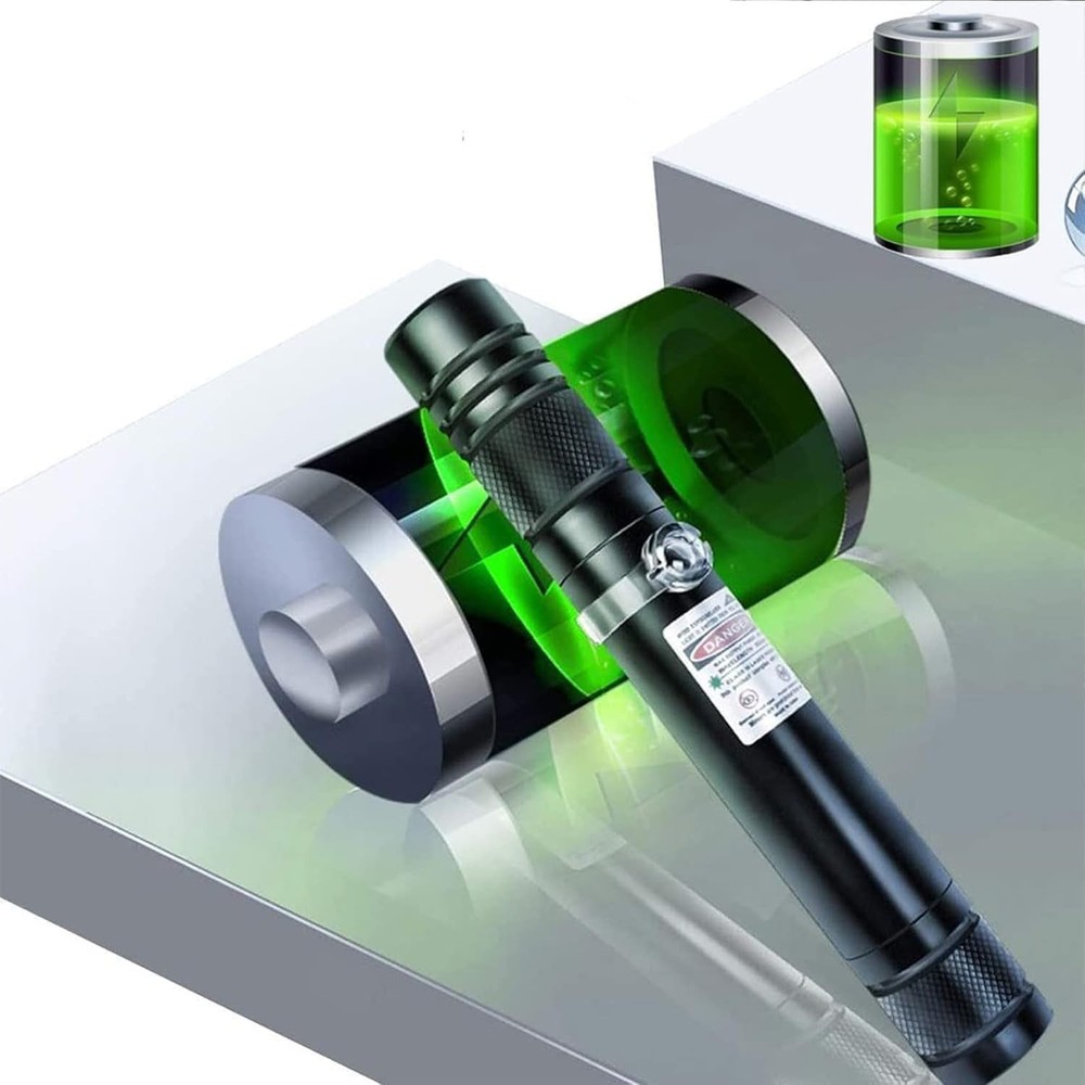 Long Range High Power Tactical Green Beam Flashlight Laser Pointer rechargeable