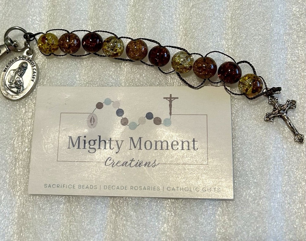 Lot Chaplets Rosaries Sacrifice Bead Catholic Religious Medugorje Italy 5 Total