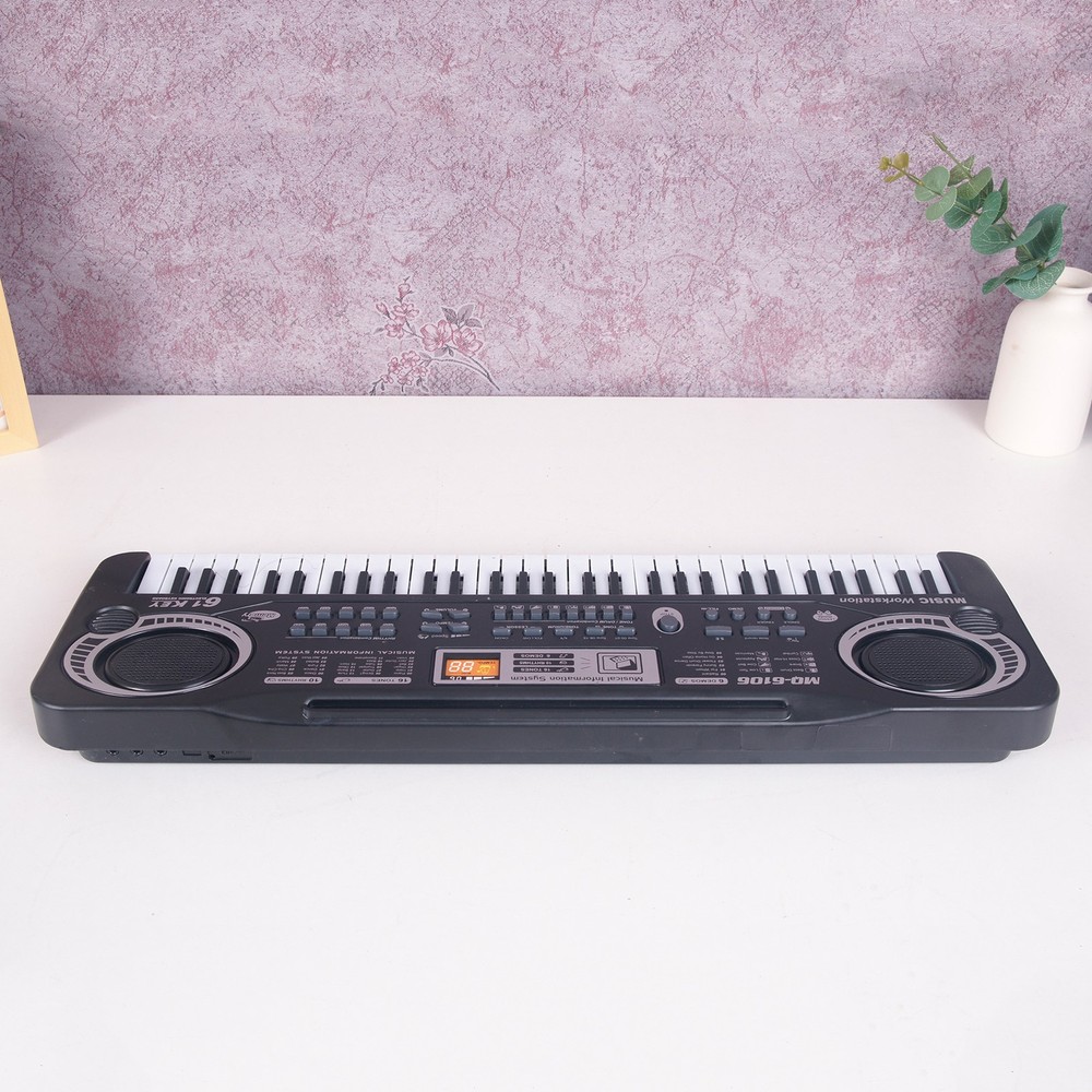 61 Key Multi-function Electronic Piano With Microphone Educational Music Toy