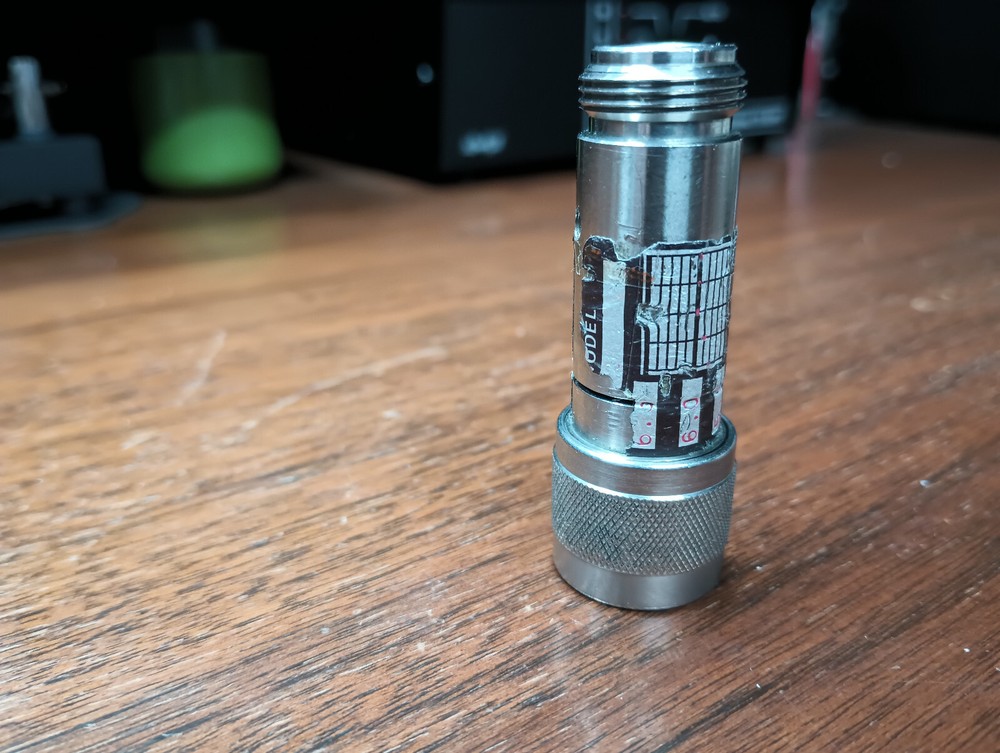 Weinschel Engineering Attenuator 6 db. N Connectors.