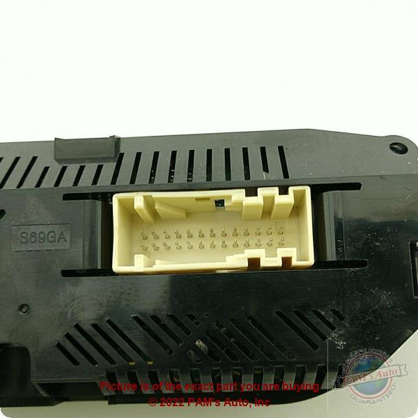 Used A/C Selector Switch fits: 2014 Ford Escape Front automatic temperature cont