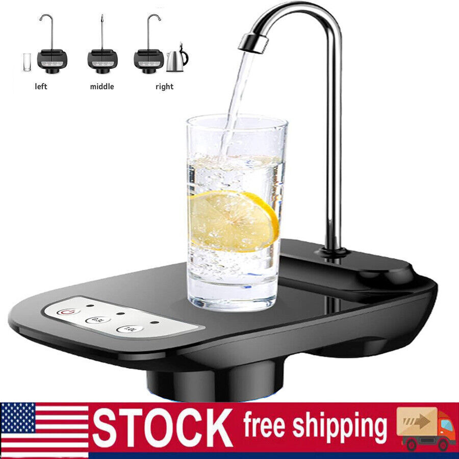 Water Bottle Switch Pump Electric Automatic Dispenser 5 Gallon USB Universal US