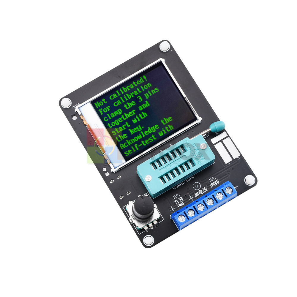 GM328A Transistor Tester Diode Capacitance Inductance ESR Volt Frequency Meter