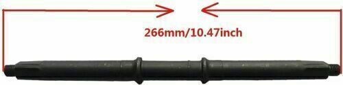 3.4L Black Gas Tank Frame & Conversion Kit Crank Set Bottom Bracket & 26'' Fork