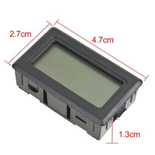 Digital LCD Indoor Temperature Humidity Meter Thermometer Hygrometer