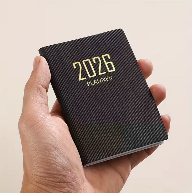 A7 Specification 2026 Planner Book Mini Portable Pocket Daily Pocket Notebook
