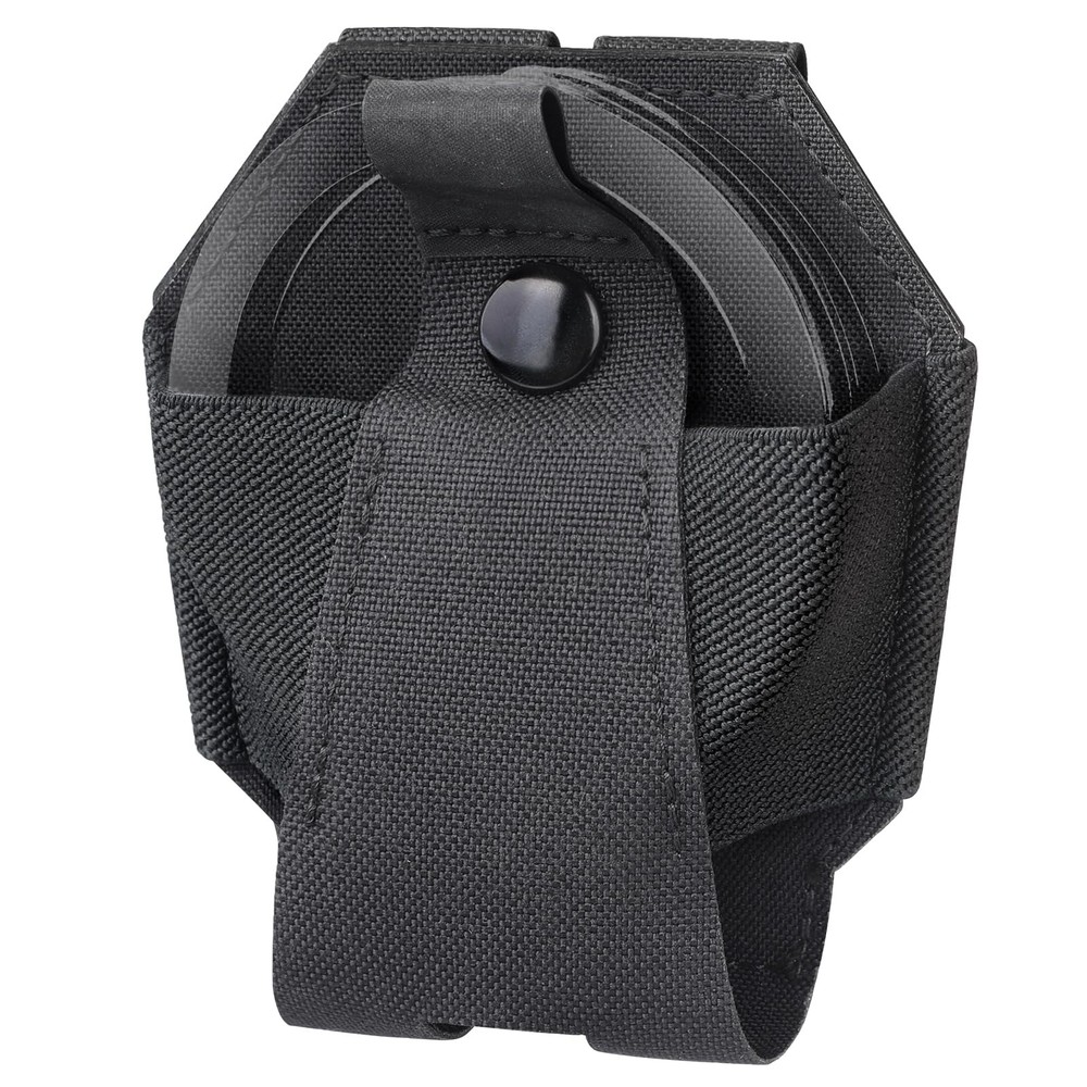 Handcuff Pouch Quick Release to Handcuffs, Molle Case Fit Black