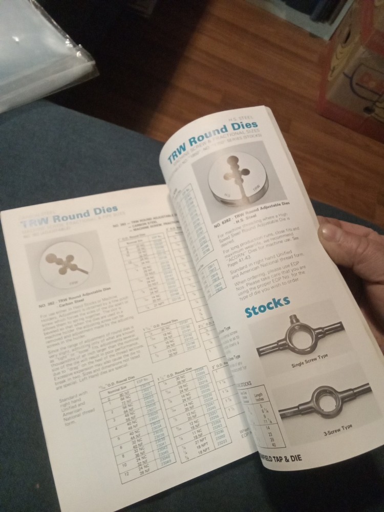 Vtg 192 Greenfield Tap & Die Catalog