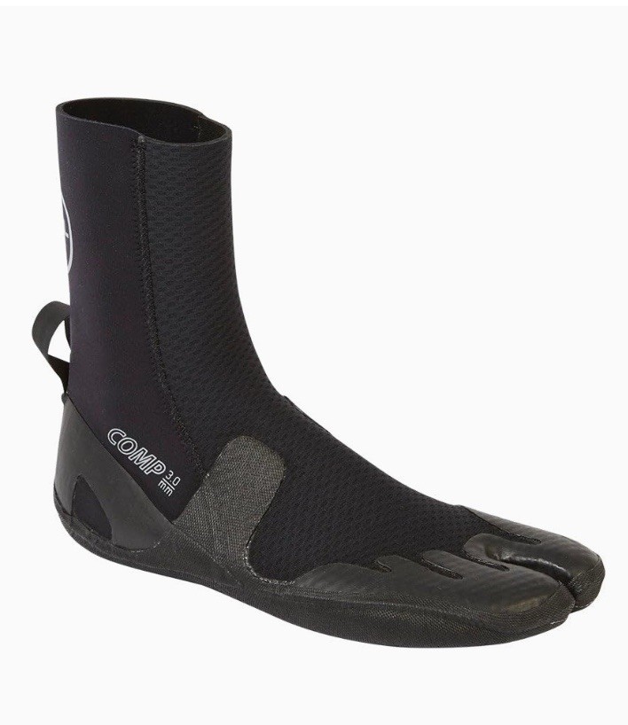 XCEL Comp 3mm Split Toe Wetsuit Boots Boot - Black - Unisex - Size 6