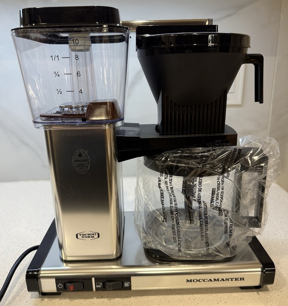 Moccamaster KBGV Select Coffee Brewer Silver