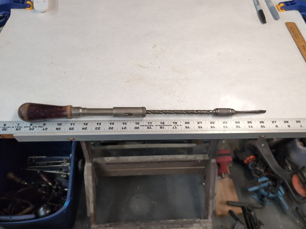 Vintage Yankee No 30 Push Drill Screwdriver