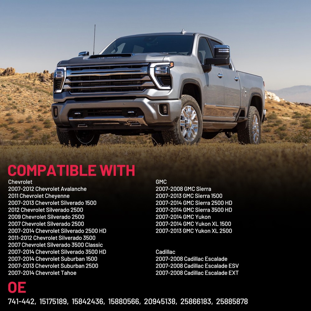 Power Window Regulator w/ Motor for 2007-2013 Chevy Silverado 1500 Front Left