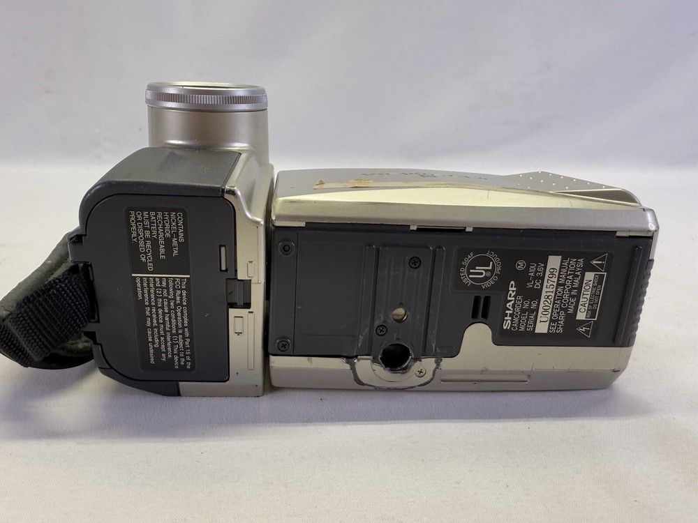 Sharp Viewcam VL-A10U Camcorder Untested (As-is)
