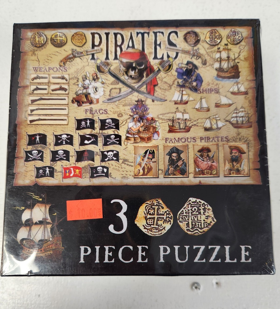 300 Piece pirate puzzle