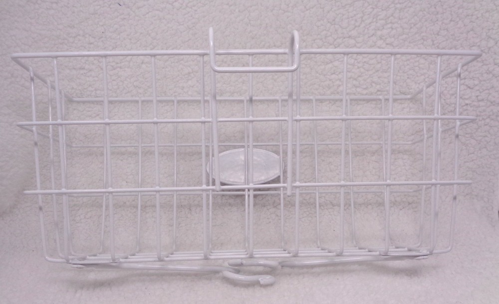 DRIVE Premium White Wire Basket for Walkers