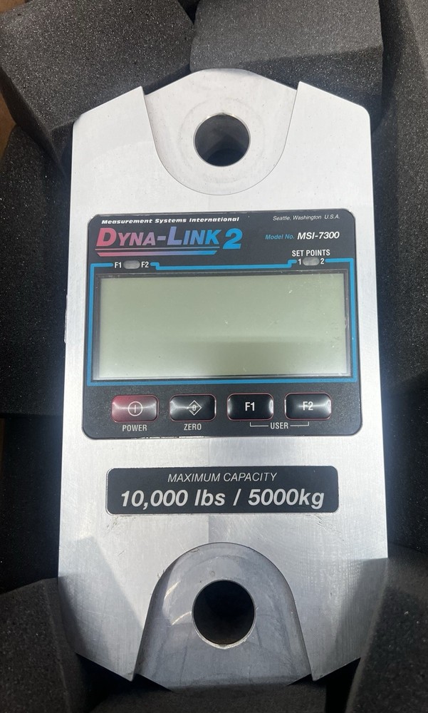 Msi Msi-7300-10000 Digital Crane Dynamometer 10, 000 Lb. Capacity