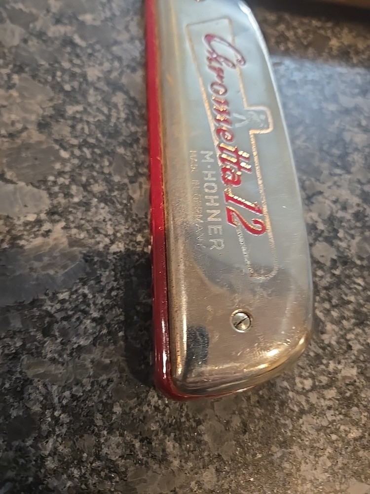 VINTAGE HOHNER CHROMETTA 12 CHROMATIC HARMONICA