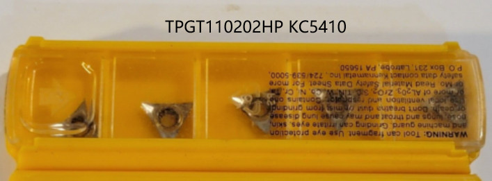 5 PCS  ORIGINAL  INSERTS    TPGT110202HP KC5410