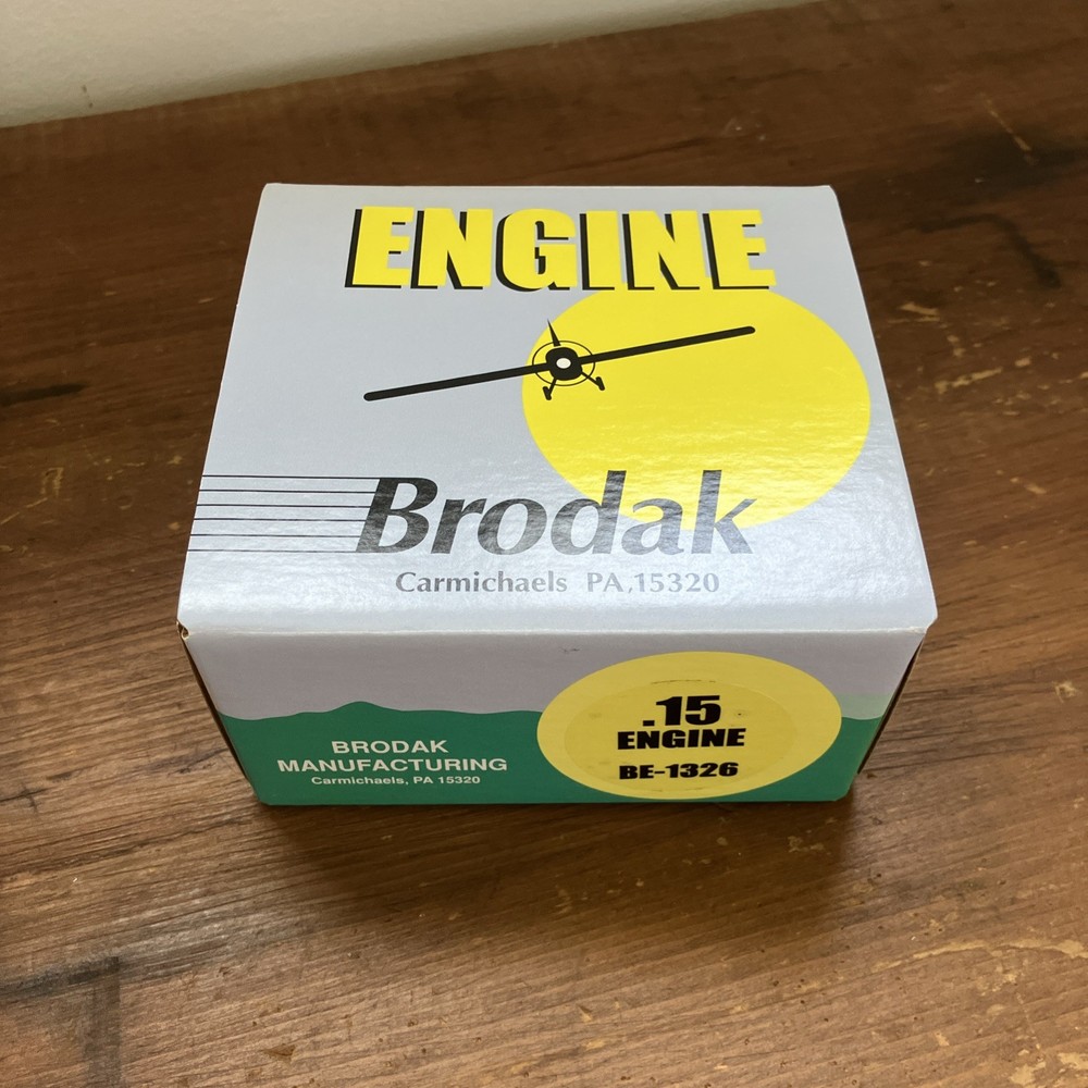 Brodak .15 Airplane Engine BE-1326