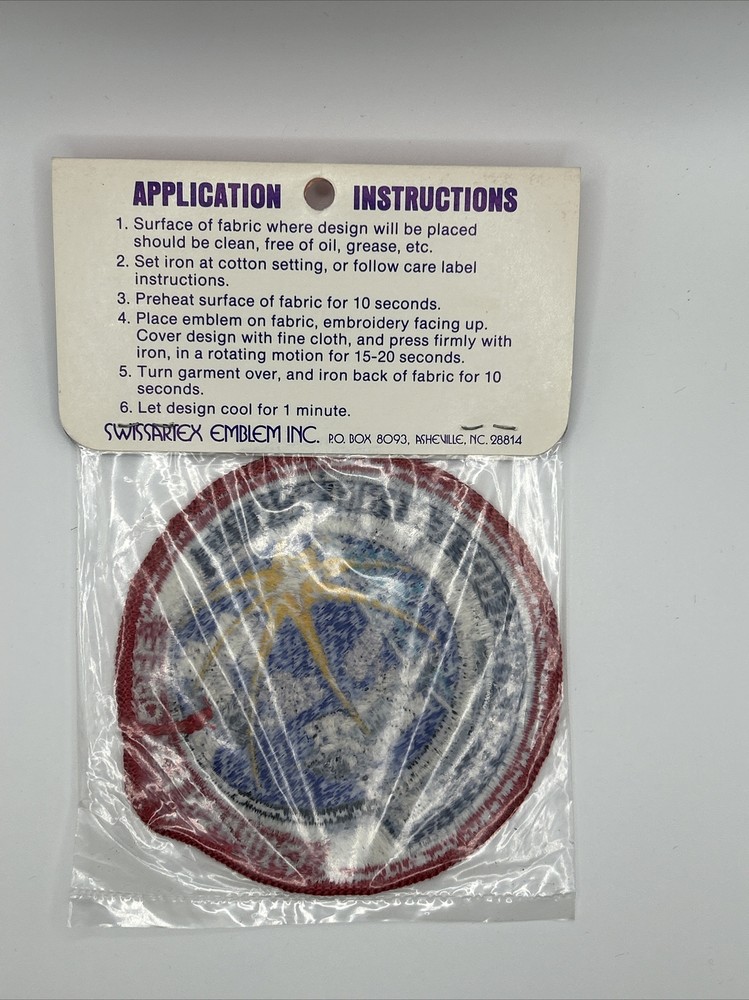 NASA STS-41C Shuttle Sew/Iron On 1986 Patch P268D2