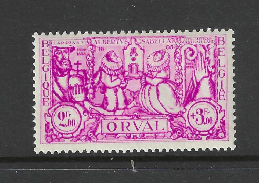 Belgium 1934 # B140 Orval Abby MH
