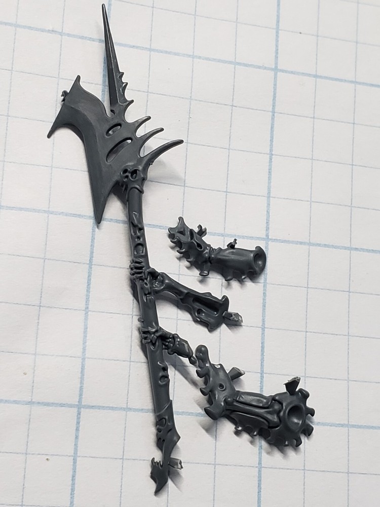 Warhammer Ossiarch Bonereapers Bits Immortis Guard Bone Dread Halberd #71