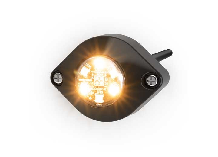 Ecco ED9015AW Hide-A-LED Concealed Warning Light 12-24VDC Amber/White