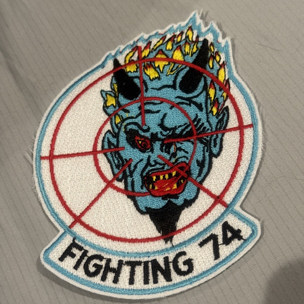 VF 74 Fighting 74 Navy Squadron Patch Be Devilers Phantom Tomcat